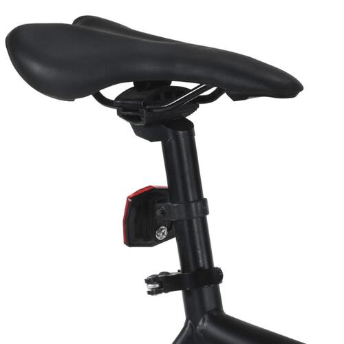Cykel 1 gear 700c 51 cm sort og orange