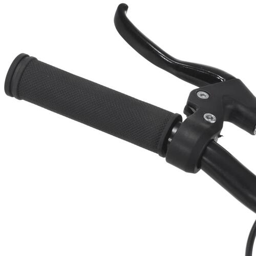 Cykel 1 gear 700c 55 cm hvid og blå