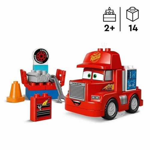 Lego DUPLO 10417 Disney·Pixar Cars - Mack Race, multifarvet byggesæt (2+)