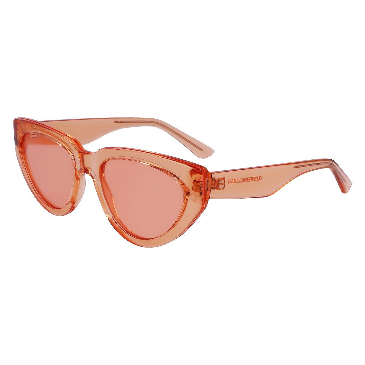 Karl Lagerfeld KL6100S-800 solbriller til kvinder - orange, ø 54 mm billede