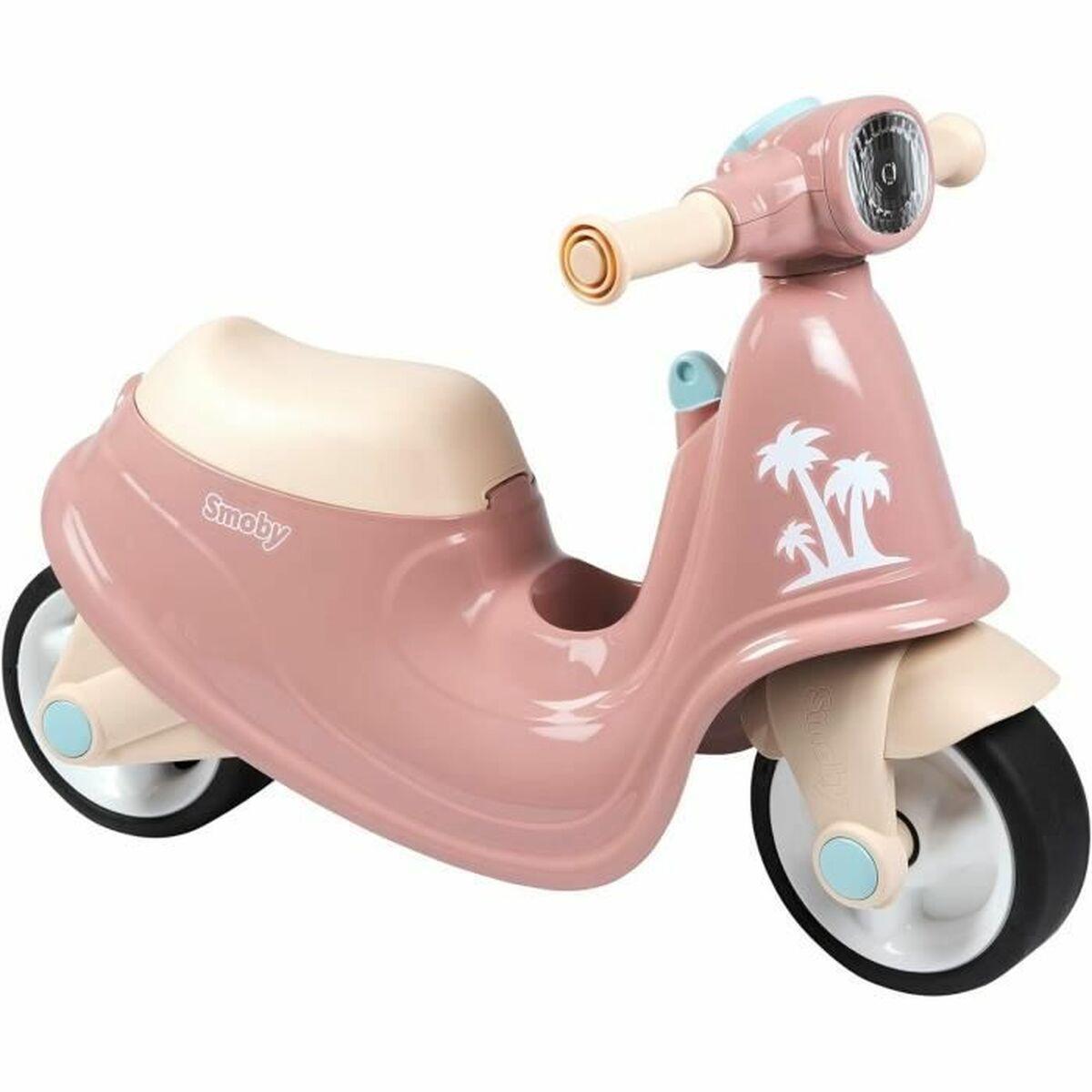 Smoby gåbil scooter - Pink billede