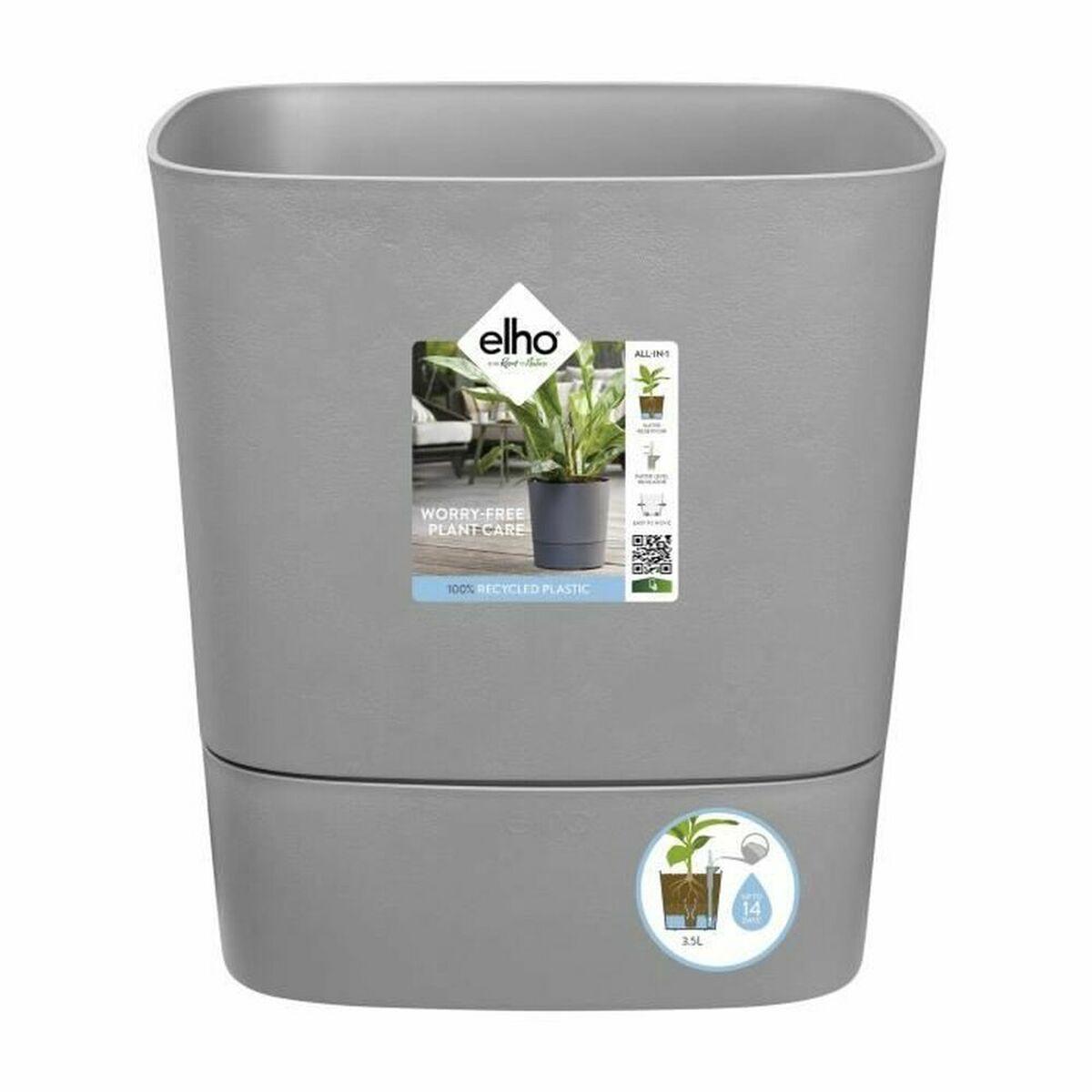 Elho Greensense Aqua Care urtepotte 29,5 x 29,5 x 30,2 cm - grå