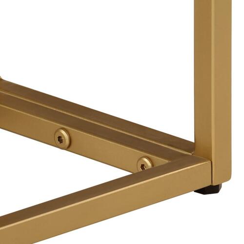 Konsolbord 90x30x76 cm massivt mangotræ og jern sort
