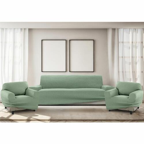 Sofa cover Sofakover Pocket Trio Romeo 3 enheder Turkis