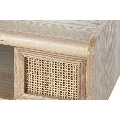 Konsol Home ESPRIT Rattan Paulonia træ 80 x 35 x 63 cm