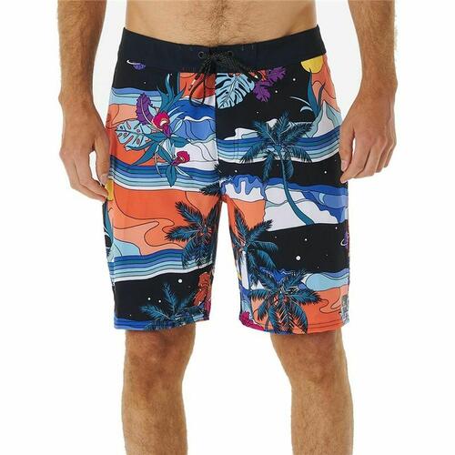 Badetøj til Mænd Rip Curl Mirage Postcards Sort 32