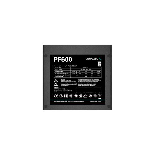 Strømforsyning DEEPCOOL R-PF600D-HA0B-EU ATX 600 W 80 PLUS