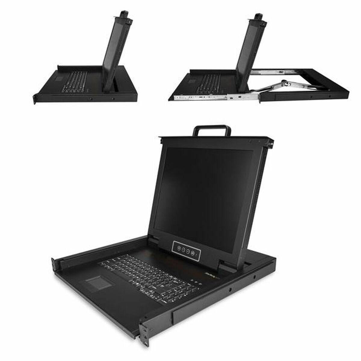 Startech KVM-kontakt RKCONS1701 - USB/VGA rack-konsol