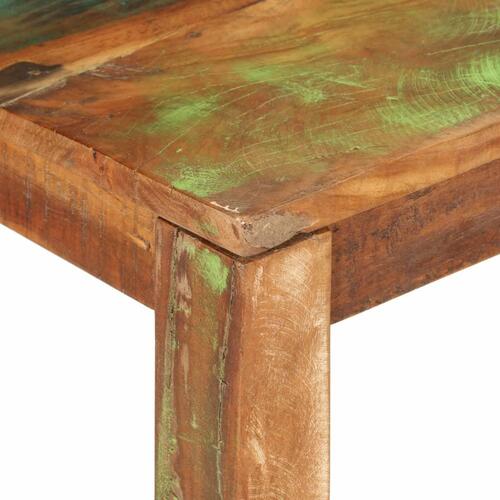 Sofabord 100x55x40 cm massivt genbrugstræ