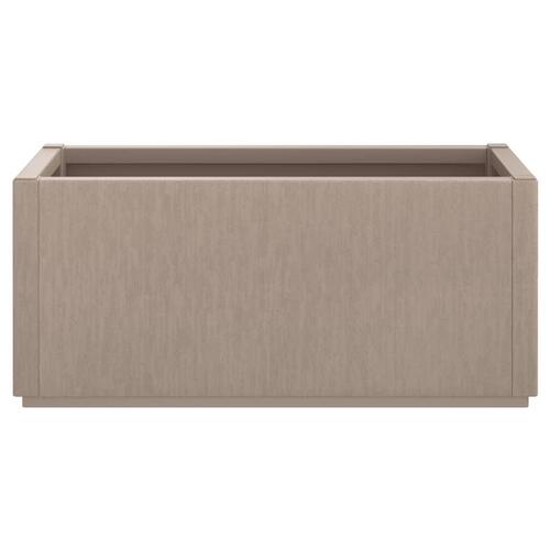 Plantekasse 80x36x35 cm PP brun