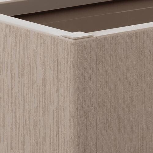 Plantekasse 80x36x35 cm PP brun