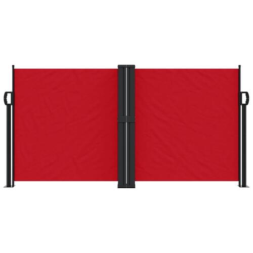 Sammenrullelig sidemarkise 120 x 600 cm red