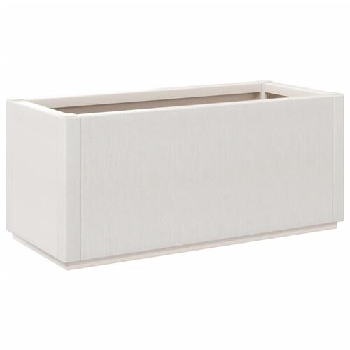Plantekasse 80x36x35 cm PP hvid