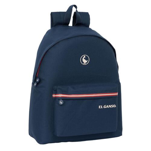 Skoletaske El Ganso Classic Marineblå 33 x 42 x 15 cm