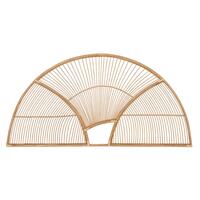 Sengegavl Home ESPRIT Bambus Rattan 160 x 2 x 80 cm