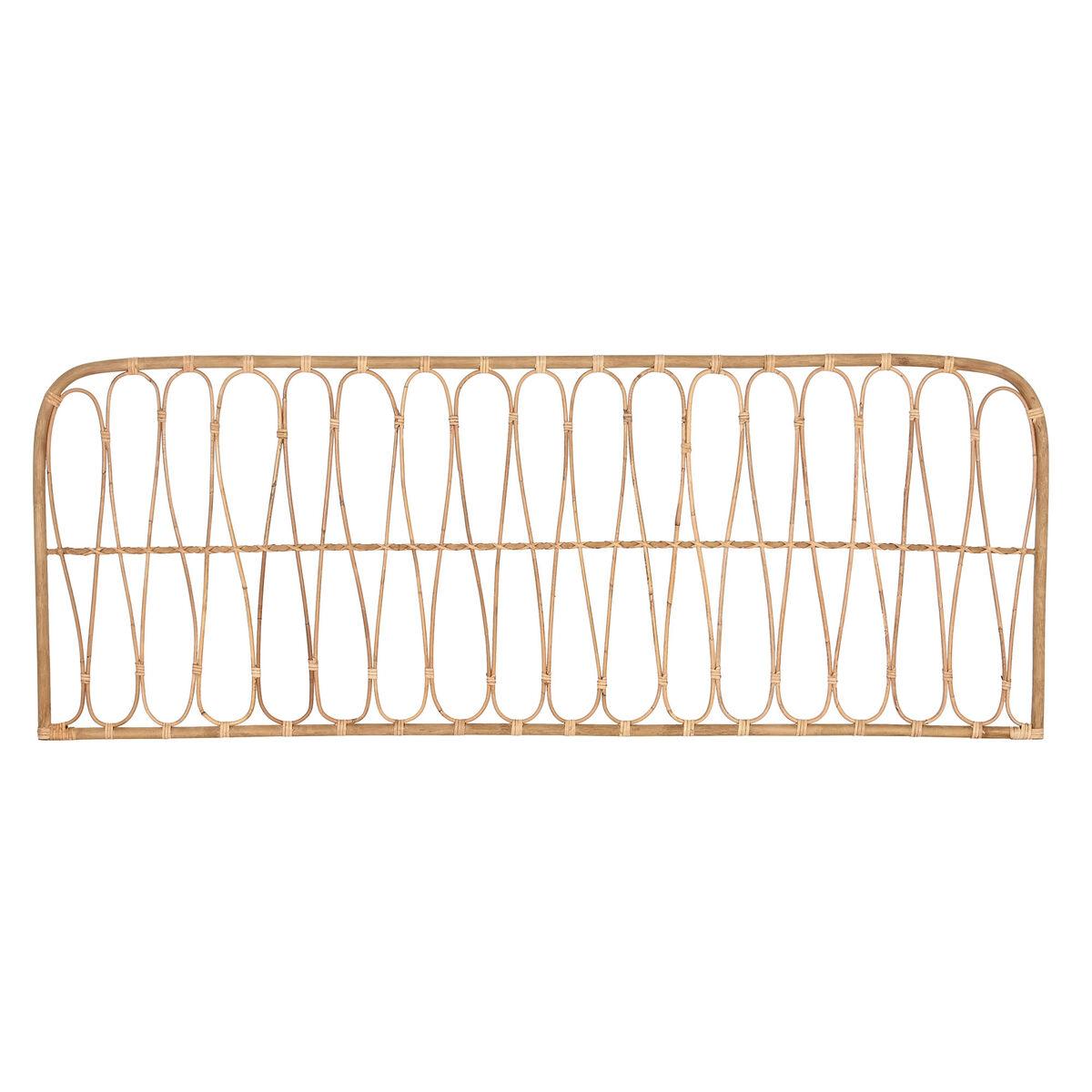 Sengegavl Home ESPRIT Bambus Rattan 160 x 2 x 60 cm