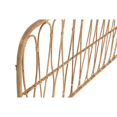 Sengegavl Home ESPRIT Bambus Rattan 160 x 2 x 60 cm