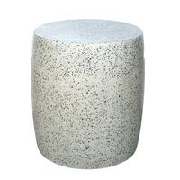 Taburet Terrazzo Sort 40 x 40 x 45 cm