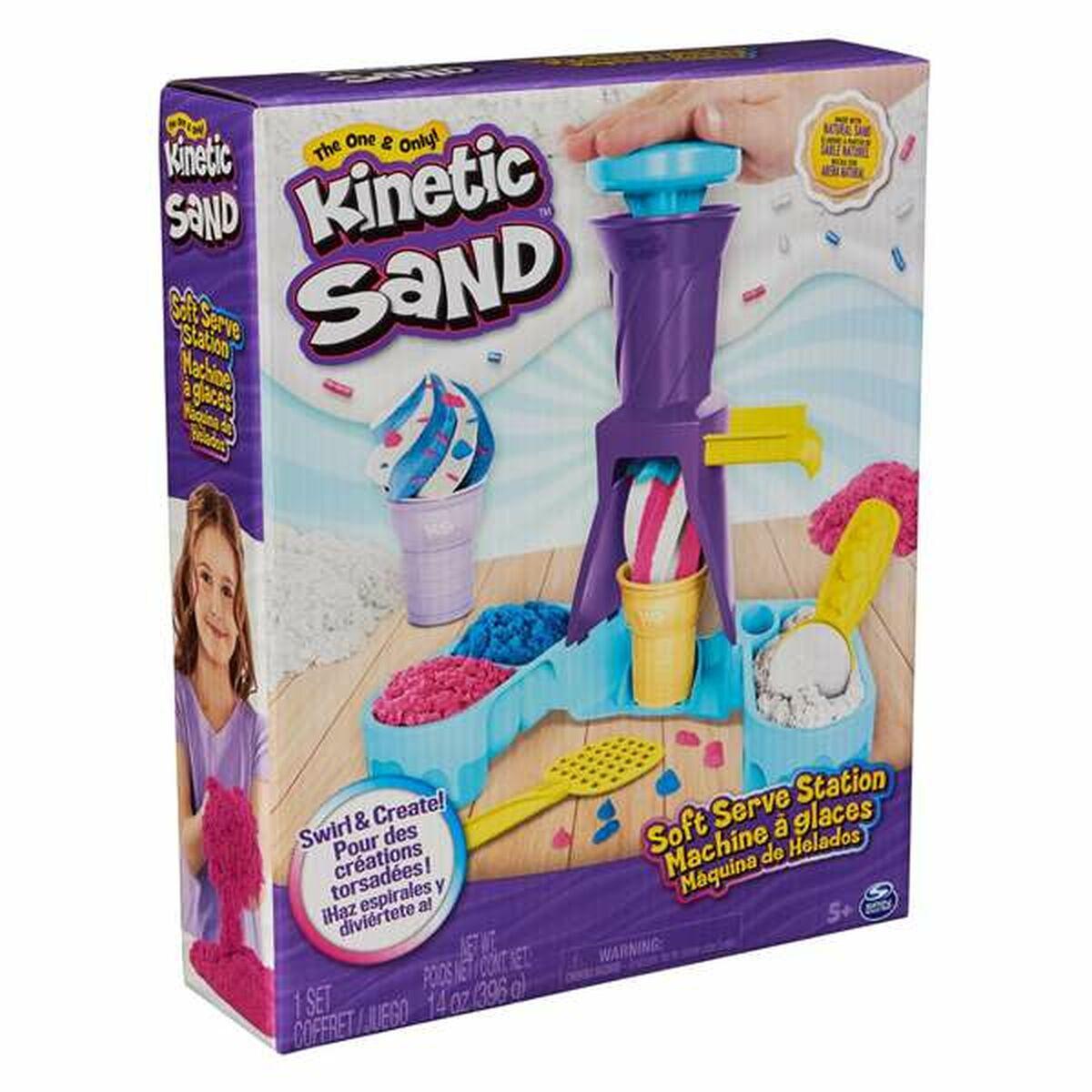 Spin Master Kinetic Sand - Magisk Arena Is, 396 g billede