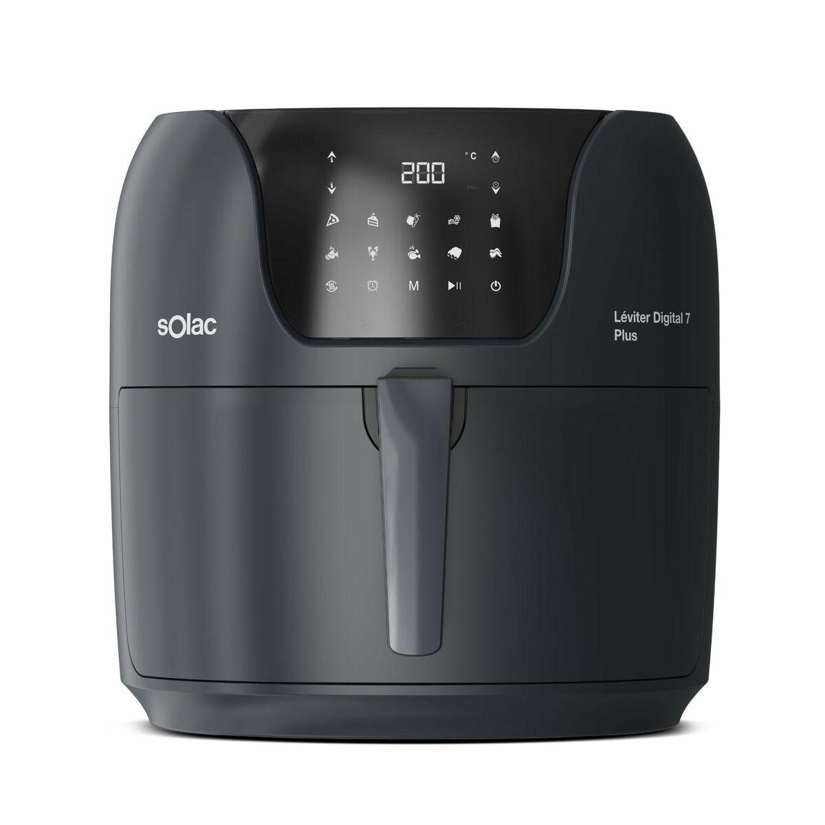 Airfryer Solac FA1800D Sort 1800 W 7,4 l