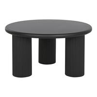 Sofabord Home ESPRIT Sort Metal 75 x 75 x 40 cm