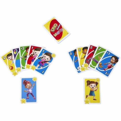 Brætspil Mattel Uno Junior Move!