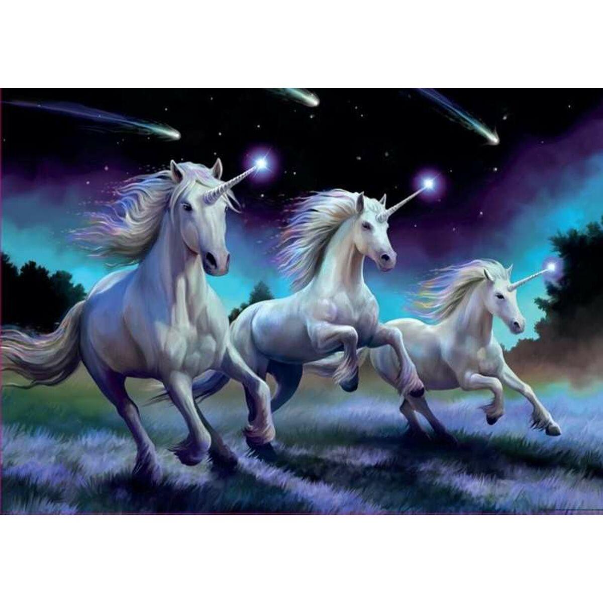 Educa puslespil Unicorns (Anne Stokes) - 1000 brikker