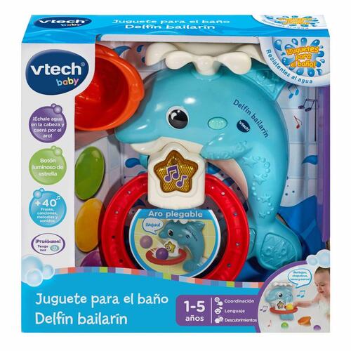 Spil til Badeværelset Vtech 25 x 9 x 24 cm Delfin