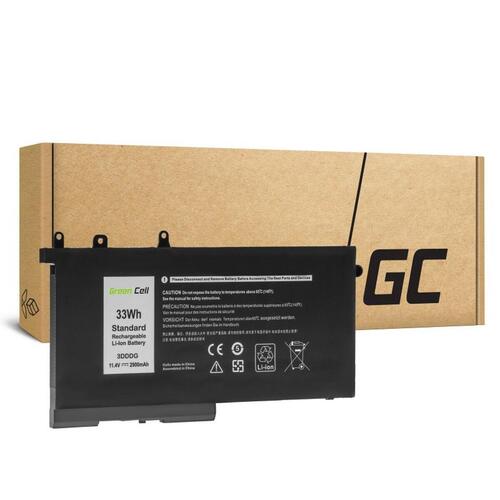 Laptop batteri Green Cell 3DDDG Sort 2900 mAh