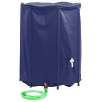 Vandtank med hane sammenfoldelig 1350 l PVC