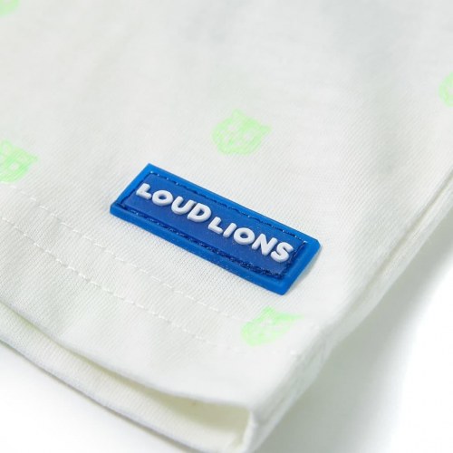 T-shirt til børn str. 140 ecrufarvet