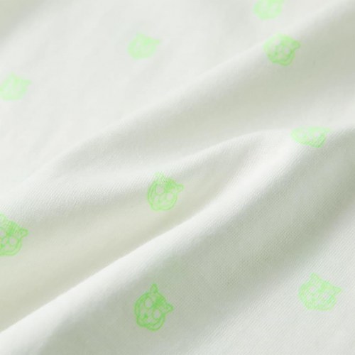 T-shirt til børn str. 140 ecrufarvet