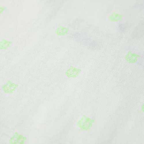 T-shirt til børn str. 116 ecrufarvet