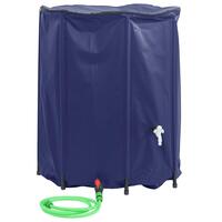 Vandtank med hane sammenfoldelig 1250 l PVC