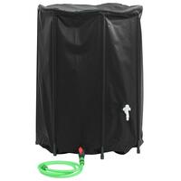Vandtank med hane sammenfoldelig 1350 l PVC