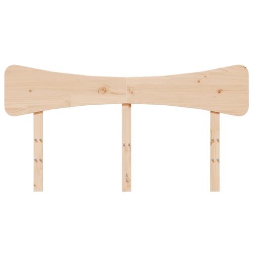 Sengegavl 160 cm massivt fyrretræ