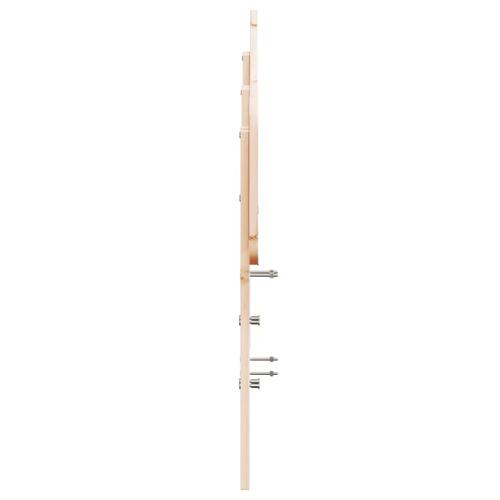 Sengegavl 160 cm massivt fyrretræ