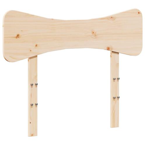 Sengegavl 75 cm massivt fyrretræ