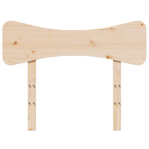 Sengegavl 75 cm massivt fyrretræ