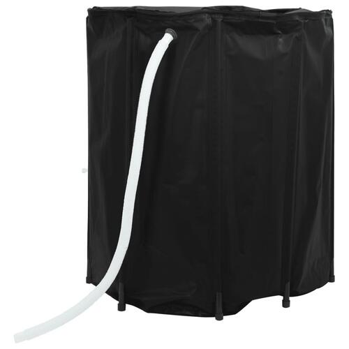 Vandtank med hane sammenfoldelig 1250 l PVC