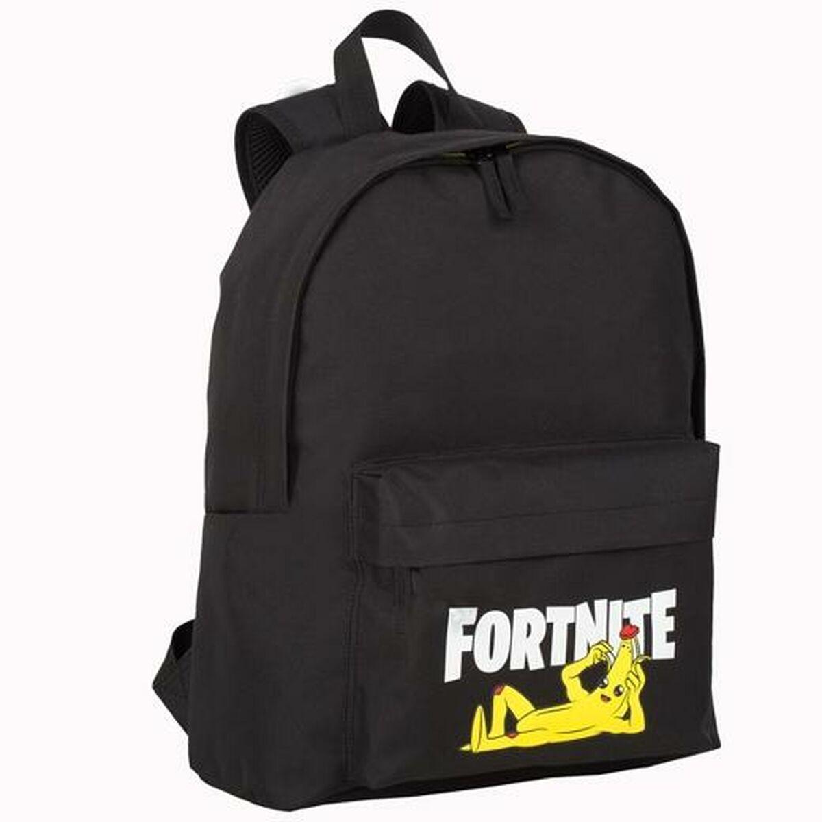 Skoletaske Fortnite Crazy Banana Sort 41 x 31 x 13,5 cm