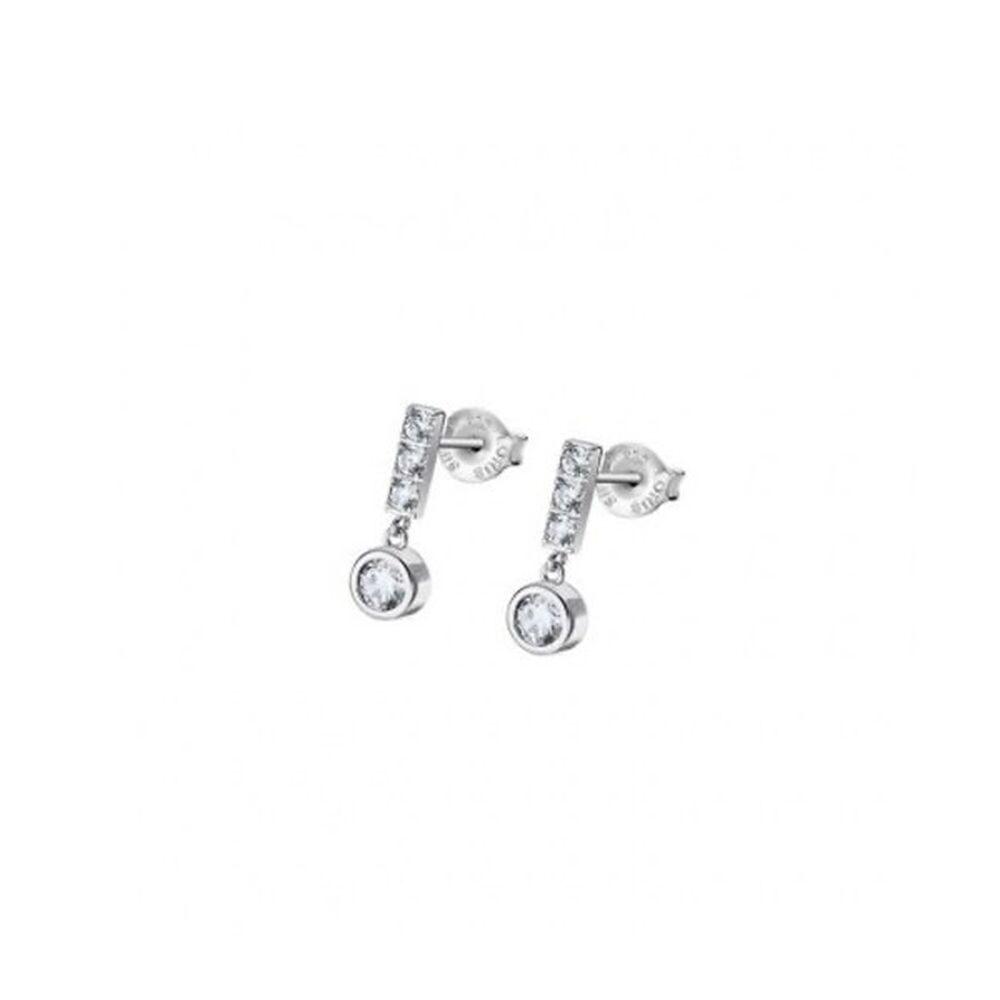 Lotus øreringe til kvinder LP3083-4/1 - elegante ørestikkere med sten