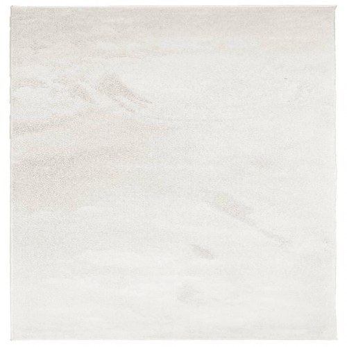 Gulvtæppe OVIEDO 240x240 cm kort luv beige