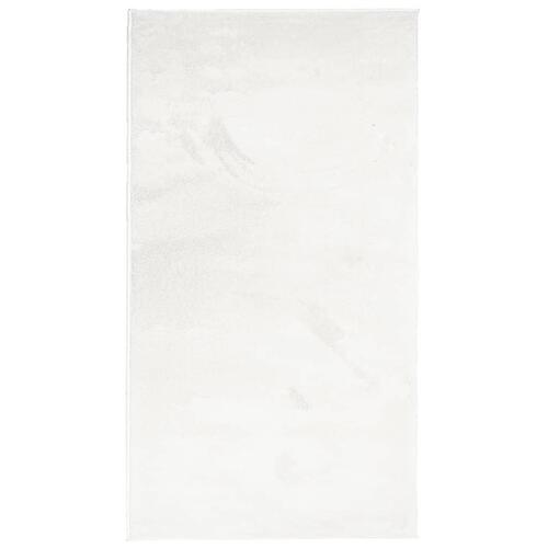 Gulvtæppe OVIEDO 80x150 cm kort luv cremefarvet