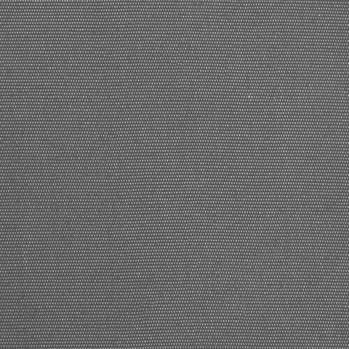 Markise 400x150 cm sammenrullelig stof og stål antracitgrå