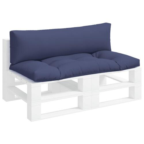 Pallehynder 2 stk. oxfordstof marineblå