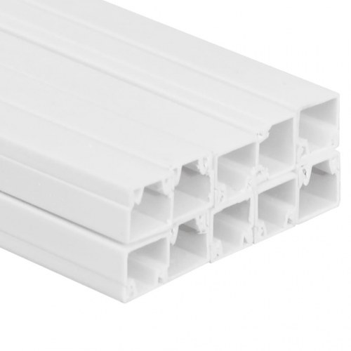 Kabelkanaler 20x10 mm 10 m PVC