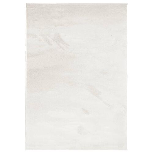 Gulvtæppe OVIEDO 140x200 cm kort luv beige