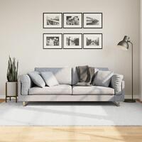 Gulvtæppe OVIEDO 160x230 cm kort luv grå