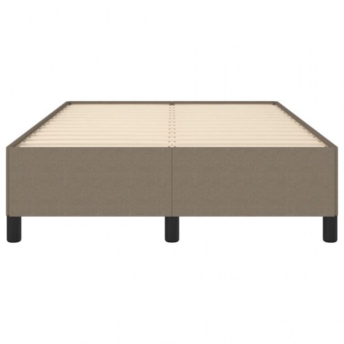 Sengeramme uden madras 120x190 cm - stof, gråbrun